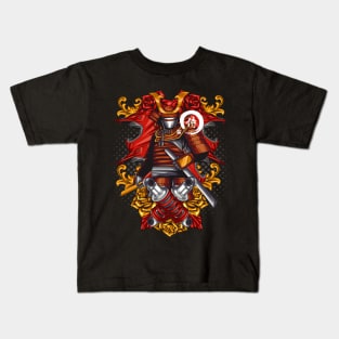 samurai racing Kids T-Shirt